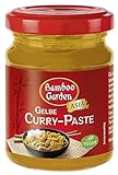 Bamboo Garden - Gelbe Currypaste , Aus natürlichen Zutaten , Optimal für thailändische Curry-Gerichte , 1 x 125 g