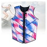 Neopren-Rettungsweste, Antikollisions-Badeanzug, Slim Fit-Surfanzug mit Reißverschluss for Wassersport, Schnorcheln, Schwimmen(B,S)