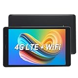 CWOWDEFU 4G LTE Tablet 8 Zoll Octa-Core Android Tablet 32GB 1080p Full HD Phablet Tablets Wi-Fi + Cellular GPS (schwarz)