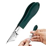 Edelstahl-Pflegeset – Pediküre zu Hause | Spritzwassergeschützte Maniküre, Nagelknipser für Kleinkinder, ergonomischer Nagelknipser für Kleinkinder, robuster und spritzwassergeschützter ergonomischer