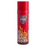 Höfer Chemie 1 x 500g Feuerlösch - Spray Brände der Klasse A, B, E, F