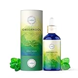 LEBBIO Oregano Öl - 100% Natürlich und Pur - Zertifiziertes Lebensmittel - Hochdosiert, Flexibel Einsetzbar 100ml