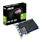 ASUS GeForce GT 730 2GB DDR5 Grafikkarte (4x HDMI, Single-Slot-Design, passive Kühlung, GPU Tweak II, GT730-4H-SL-2GD5)