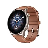 Amazfit Smartwatch GTR 3 Pro 46mm Fitness Watch mit GPS, Überwachung von Herzfrequenz, Schlaf, Stress, SpO2, über 150 Sportmodi, Bluetooth-Anrufen, Musiksteuerung, Alexa