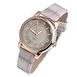 Blue Life Watch High End Glas Quarz Distinguished Damenuhr Antike Uhren Herren, grau, Einheitsgröße