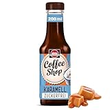 Schwartau Coffee Shop Zuckerfreier Karamell-Sirup – Barista-Qualität für Kaffee-Kreationen, Natürlicher Geschmack ohne Farbstoffe, 200ml