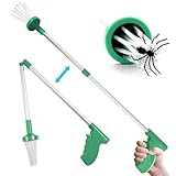 Spinnenfänger, Insektenfänger, Spider Catcher, Handgehaltener Spinnenfänger, Spinnengreifer, Spinnenfänger mit Langem Griff, Spinne Insekt Catcher Zum Sicheren Fangen und Entfernen