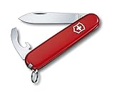 Victorinox Swiss Army Knife, Schweizer Taschenmesser, Bantam, Multitool, 8 Funktionen, Klinge, gross, Dosenöffner, Schraubendreher 5 mm