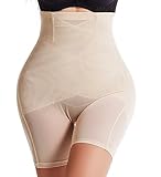 YUROUTEN Shapewear for Women Tummy Control Underwear High Waist Shaping Knickers Thigh Slimming Briefs Higher Power Body Shaper Shorts Seamless Boyshorts Under Skirt Anti Chafing Tummy Slimmer Pants