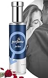 Alpha Scent - Alpha Pheromonparfüm Herren, Alpha Parfüm Herren, Alphatouch Pheromone Perfume, Men's Pheromone Cologne, Pheromone Cologne for Men Attract Women (Blau)
