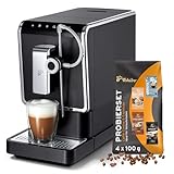 Tchibo Kaffeevollautomat Esperto Pro mit One Touch Funktion für Caffè Crema, Espresso und Milchspezialitäten, Anthrazit - INKLUSIVE Kaffeeprobierset GRATIS