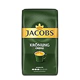 Jacobs Kaffeebohnen Krönung Crema, 4er Pack, 4 x 1 kg Bohnenkaffee