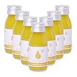 Bergblut Bio Kurkuma-Orange Shot Box – 7 x 60 ml Ingwer Kurkuma Shot | Vegan & ohne Zuckerzusatz | Kurkuma Ingwer Shot aus echten Bio-Zutaten