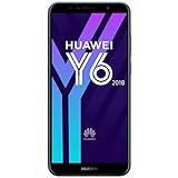 Huawei 774797 14,47 cm (5,7 Zoll) Y6 (2018) (Smartphone 16 GB, Android 8.0 (OREO)) Blau (Generalüberholt zertifiziert)