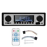 Auto Bluetooth Radio Klassischer Auto Stereo MP3 Musik Player mit USB/SD/AUX/FM In Dash Head Unit Auto Radio Bluetooth Stereo Player(#1)