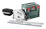 Metabo Handkreissäge KS 66 BL in Metabox, mit Führungsschiene, mit Brushless-Motor, mit Auslaufbremse, Kreissäge, Säge 691219000