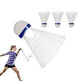 Badminton-Federbälle, bunter Schaumstoff-Federball für Nachttraining, winddicht, beleuchtet, Outdoor-Sportunterhaltung für Kinder und Erwachsene