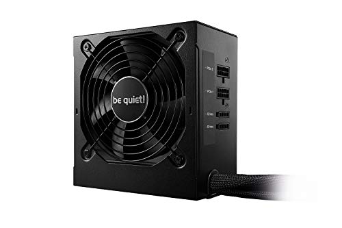 be quiet! System Power 9 ATX PC Netzteil 500W cm | BN301 schwarz mit Kabelmanagement