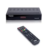 DVB-C/DVB-T2 FullHD Receiver XORO HRT 8770 TWIN, Digitales Kabelfernsehen, Freenet TV Entschlüsselungssystem, Zwei Empfangsteile, PVR Ready, Timeshift, für alle Kabelanbieter geeignet