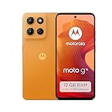 Motorola Moto g15 Smartphone (6,72'-FHD+-Display, 50-MP-Kamera, 4 GB / 128 GB, 5200 mAh, Android 15) Sunrise Orange, inkl. Schutzcover [Exklusiv bei Amazon]