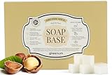 BIO Sheabutter Seifenbasis zum Seifengießen, Glycerinseife, Rohseife zum Gießen, SLS/SLES FREI, 100% Vegan, 900 gramm