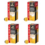 Tchibo Cafissimo Vorratsbox Caffè Crema mild Kaffeekapseln, 120 Stück – 4x 30 Kapseln (Kaffee, mild mit sanftem Aroma), nachhaltig & fair gehandelt