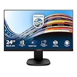 Philips 243S7EHMB - 24 Zoll FHD Monitor, höhenverstellbar (1920x1080, 60 Hz, VGA, HDMI) schwarz