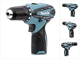 Makita DF 330 10,8 V Li-Ion Akku Bohr Schrauber blau Solo - nur das Gerät ohne Zubehör