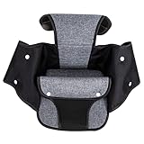 DIKACA Säuglingsauto Sitzeinsatz Atmungsaktive Weiche Kinderwagensitzmatte für Optimalen Einsetzbar Ergonomisches Design Schützt die Empfindliche Haut