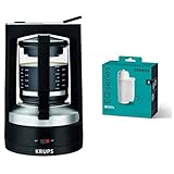 Krups KM4689 Filterkaffeemaschine T8 | 850 Watt & Siemens BRITA Intenza Wasserfilter TZ70033A,verringert den Kalkgehalt des Wassers