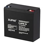 Akku 12V 18Ah Blei-Gel-Akku AGM E-Roller Roller Solar Batterie langlebig Vlies Batterie VRLA Ersatzakku Bleiakku Blei Batterie Akkubatterie Versorgungsbatterie Wartungsfrei Rollstuhl Solarbatterie