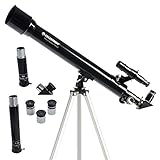 Celestron 21039 PowerSeeker 50AZ Refractor Telescope, Black