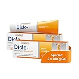 Diclo-ratiopharm® Schmerzgel im Sparset 2 x 100 g Gel: Schmerzstillendes, entzündungshemmendes Gel bei rheumatischen Erkrankungen, Gelenkschmerzen, Prellungen und Zerrungen. Diclofenac-Natrium.