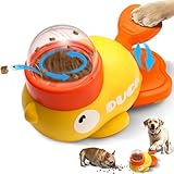 Slow Feeder Hund in Entenform, Intelligenzspielzeug Hund Futterspender, Interaktives Hundespielzeug, Spielzeug Hunde Katzen, Futterspielzeug Hunde, für Haustier Leckerlis Futterspenden (A)