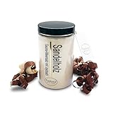 Frankonia BATH & SPA Sauna Salz Peeling – Sandelholz 400g - Meersalz m. Jojobaöl Vitamin E Body Scrub – Dusch- und Körperpeeling für alle Hauttypen – vegan – ohne Parabene