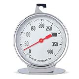 Bratenthermometer, Edelstahl Stand Up Backofen Thermometer Innen Bratenthermometer Mit Aufhänger Küchenbackzubehör, 0~400 ℃ 2,8 X 3,5 Zoll
