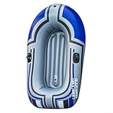 Besttoolifes Aufblasbare Kajaks: sicher und auslaufsicher für Wasserspaß, stabiles Design, auslaufsichere Luftventile, Kapazität für 1–2 Personen (2 Personen)