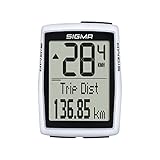 Sigma BC 12.0 WR | kabelgebundener Fahrradcomputer mit 12 Funktionen | Fahrradcomputer für alle Radfahrabenteuer | Einfache Bedienung mit großen Tasten und übersichtlicher Darstellung