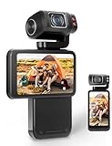 Sxhlseller 5K Ultra HD Videokamera Camcorder - 36MP Digitalkameras WiFi Vlogging Kameras mit 3,5 Zoll IPS drehbarem Touchscreen & 10X Digitalzoom