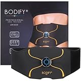 Bodify® EMS Bauchtrainer Pro - Gezielte Stimulation der Bauch Muskulatur! - Muskelaufbau - Bauchtrainer - Stimulationsgerät Bauch Muskeln - Bauchmuskeltrainer für Männer und Frauen Das ORIGINAL