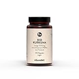 vitaoutlet | Bio Kurkuma Kapseln | 120 Kapseln | vegan | Premium-Rohstoff aus Thailand | Curcuma longa | aus eigener Herstellung