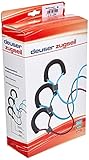 Deuser Unisex – Erwachsene Zugseil leicht Fitnessband, blau, one Size