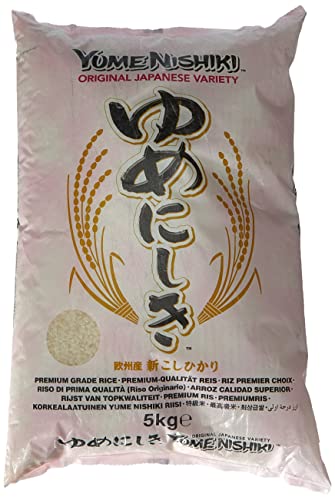 YUME NISHIKI Jfc Reis (Short Grain), 1er Pack (1 X 5000 g)