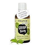 FRUNIX-Stevia flüssig, 50ml, Süßen ohne Zucker, geschmacksneutral, hochwertiges Stevia