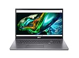 Acer Aspire 5 (A517-53-53X3) Laptop | 17,3' FHD Display | Intel Core i5-12450H | 16 GB RAM | 512 GB SSD | Intel UHD Grafik | Windows 11 | QWERTZ Tastatur | grau