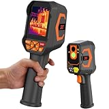 XUMIUZIY Wärmebildkamera, Tragbare Wärmebildkamera mit Superauflösung 180 X 240, 8 Stunden Akkulaufzeit, Temperaturbereich von -20 °C Bis 490 °C, 25-Hz-Infrarot-Bildgeber
