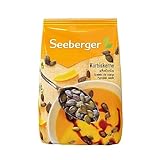Seeberger Kürbiskerne schalenlos: Knackige, geschälte Kürbiskerne als Topping für Salate oder zum Snacken - naturbelassen, vegan (1 x 500 g)
