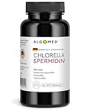 Algomed ® Spermidin aus Deutschland - ca.300 Tabletten aus Chlorella - hochdosiert, 100% rein, ohne Zusätze - laborgeprüft, kontrolliert & vegan - (1 x 90 g)