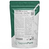 Saporepuro Inulin pulver - 250 g - LANGE KETTE - aus Chicoree Wurzel - inulinpulver