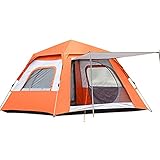 Zelte Camping für 3-4 Personen, 5-6 Personen, wasserdicht und winddicht, einfach zu installieren, Rucksackreisen, belüftet und geeignet für Outdoor- und Wanderausflüge (#3 5) (#1 5)